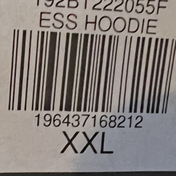 Essentials FEAR OF GOD Hoodie BRAND NEW XL AUTHENTIC (Plum color) - Picture 3 of 5